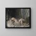 Study of a Female Nude - William Orpen — framed artwork on a wall