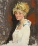 El modelo de los artistas Yvonne - William Orpen — vista de la obra