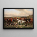 La chasse Ward - William Osborne — framed artwork on a wall