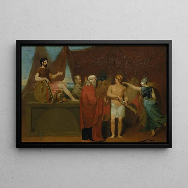 William Page - Quarrel of Achilles and Agamemnon.webp