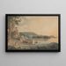 Britten Ferry, Mount Edgecombe - William Payne — cuadro enmarcado en la pared