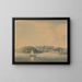 Molino en el Tavy - William Payne — cuadro enmarcado en la pared