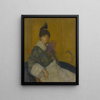 William Penhallow Henderson - The Green Cloak.webp