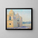 Misión de Carmel - William Posey Silva — cuadro enmarcado en la pared