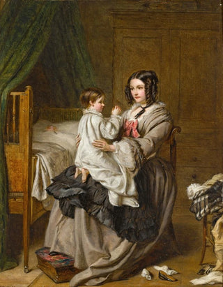 William Powell Frith - Bedtime Evening Prayers.webp