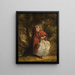 Dolly Varden - William Powell Frith — cuadro enmarcado en la pared