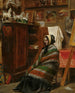 Modelo en un estudio abarrotado - William Powell Frith — vista de la obra