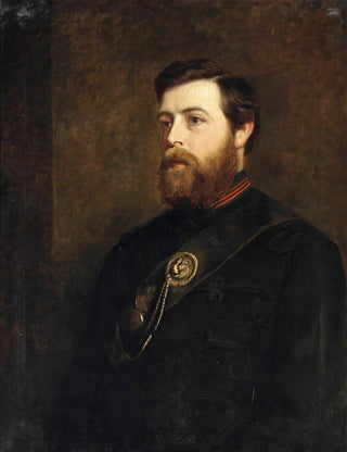 William Powell Frith - Portrait of James Panton Esq in the uniform of the Kings Royal Rifle Corps.webp