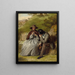 Les Amants - William Powell Frith — framed artwork on a wall