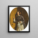 L'appel du matin - William Powell Frith — cuadro enmarcado en la pared
