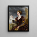 El señal - William Powell Frith — cuadro enmarcado en la pared