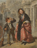 The crossing sweeper (Conflict of cases) - William Powell Frith — artwork view