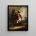 Retrato del coronel Charles Herries - William Redmore Bigg — cuadro enmarcado en la pared