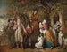 El severo intendente o el infortunado inquilino - William Redmore Bigg — vista de la obra