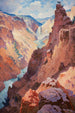 View of Yellowstone Grand Canyon - William Robinson Leigh — artwork view