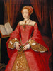 Isabel I cuando era princesa - William Scrots — vista de la obra