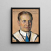 George Parmley Day B. A. 1897 Tesorero de la Universidad Yale 1910 - William Sergeant Kendall — cuadro enmarcado en la pared
