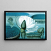 Water Lilies - William Sharp — framed artwork on a wall
