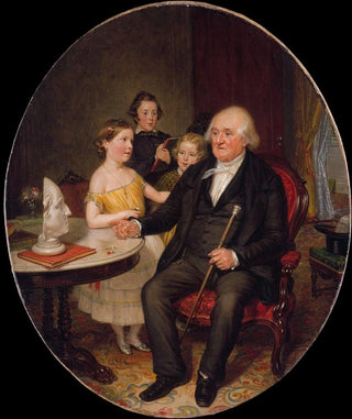 William Sidney Mount - GreatGrandFathers Tale of the RevolutionA Portrait of Reverend Zachariah Greene.webp