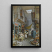 Bazar Suez - William Simpson — framed artwork on a wall