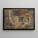 Mine dans le bastion du Mat Sébastopol Crimée - William Simpson — framed artwork on a wall