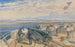 Sebastopol from the sea, sketched from the deck of the H.M.S. Sidon, February 1855 - William Simpson — artwork view