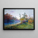 Barrage à Traunstein - William Stanley Haseltine — cuadro enmarcado en la pared