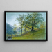 Vahrn en Tirol cerca de Brixen - William Stanley Haseltine — cuadro enmarcado en la pared