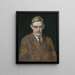 Autorretrato - William Strang — cuadro enmarcado en la pared