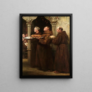 William Strutt - The Priors Feast.webp