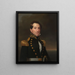 David Glasgow Farragut - William Swain — cuadro enmarcado en la pared