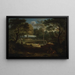 Classic Landscape Painting - William Taverner — framed artwork on a wall