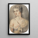 Diane - William Taverner — cuadro enmarcado en la pared