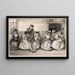 a late arrival - William Thomas Smedley — framed artwork on a wall