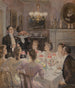 Joyeux Noël Painting - William Thomas Smedley — artwork view