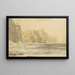 Château de Baldart, Kilkee, comté de Clare, Irlande - William Trost Richards — framed artwork on a wall