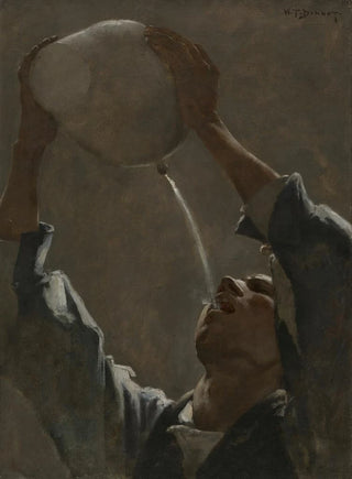 William Turner Dannat - Study for An Aragonese Smuggler.webp