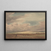 Salisbury Plain with Old Sarum in the distance, Wiltshire - William Turner of Oxford — framed artwork on a wall