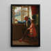 Une pause dans les jeux d'enfants - William Verplanck Birney — framed artwork on a wall