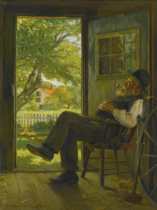 William Verplanck Birney - At His Ease.webp