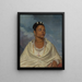 Joanna de Silva - William Wood — framed artwork on a wall