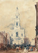 Vista de la iglesia Sainte-Marie en Londres - William Wyld — vista de la obra