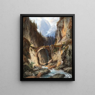 Willibald Wex - On the Via Mala.webp