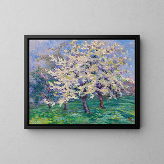 Willy Schlobach - Blhende Apfelbume.webp
