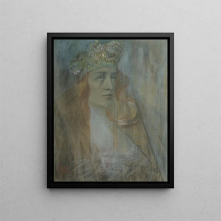 Willy Schlobach - Elsa Heldin uit de opera Lohengrin van Richard Wagner.webp