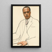 James Weldon Johnson - Winold Reiss — cuadro enmarcado en la pared