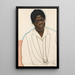 Mary McLeod Bethune - Winold Reiss — framed artwork on a wall