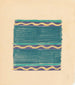 various small sketches for inlaid table tops, pattern with green lines and a yellow wave motif - Winold Reiss — artwork view
