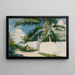 A Garden in Nassau - Winslow Homer — framed artwork on a wall