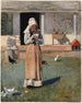 A Sick Chicken - Winslow Homer — artwork view
